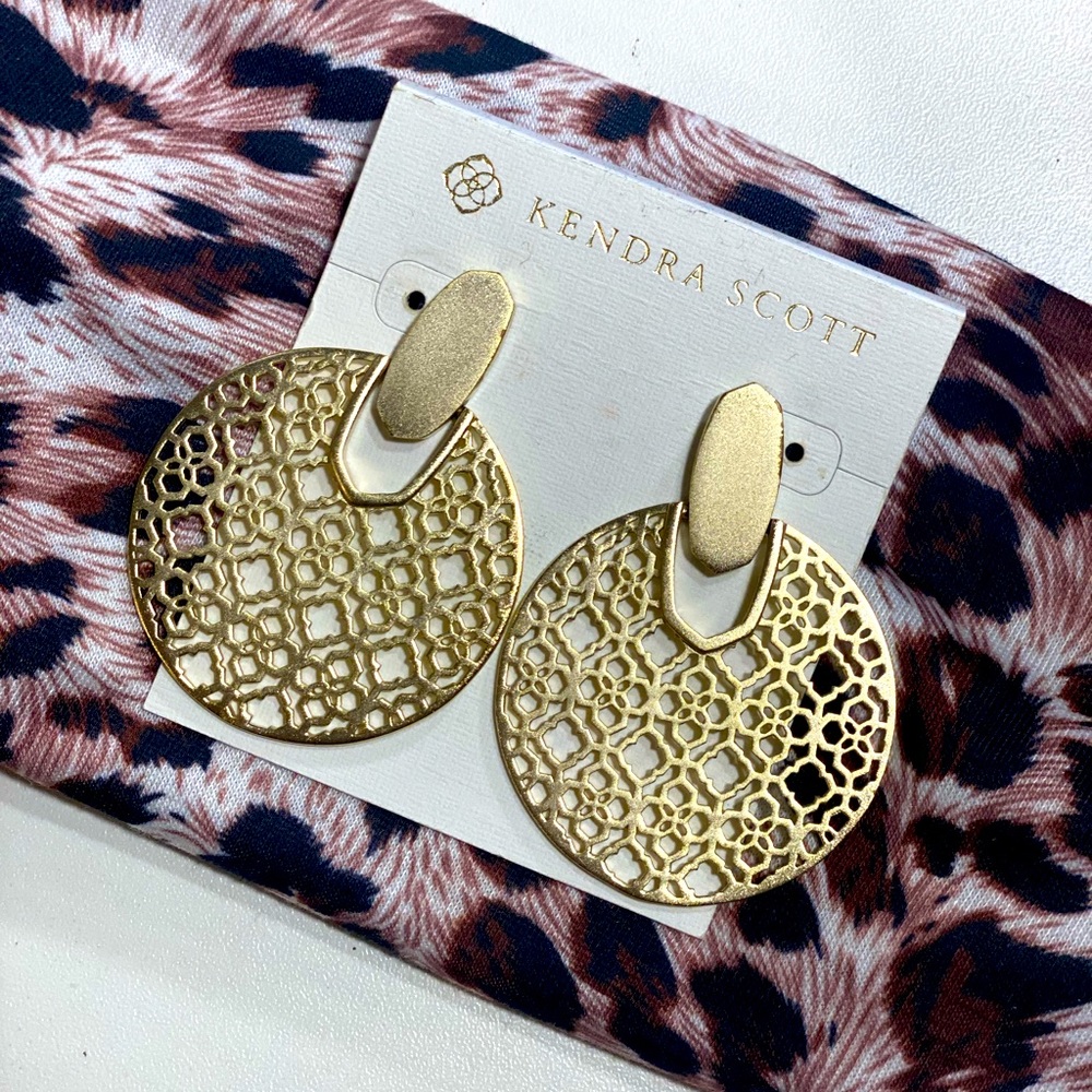 Didi Gold statement earrings